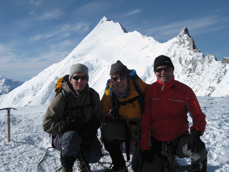Bishorngipfel mit Weisshorn