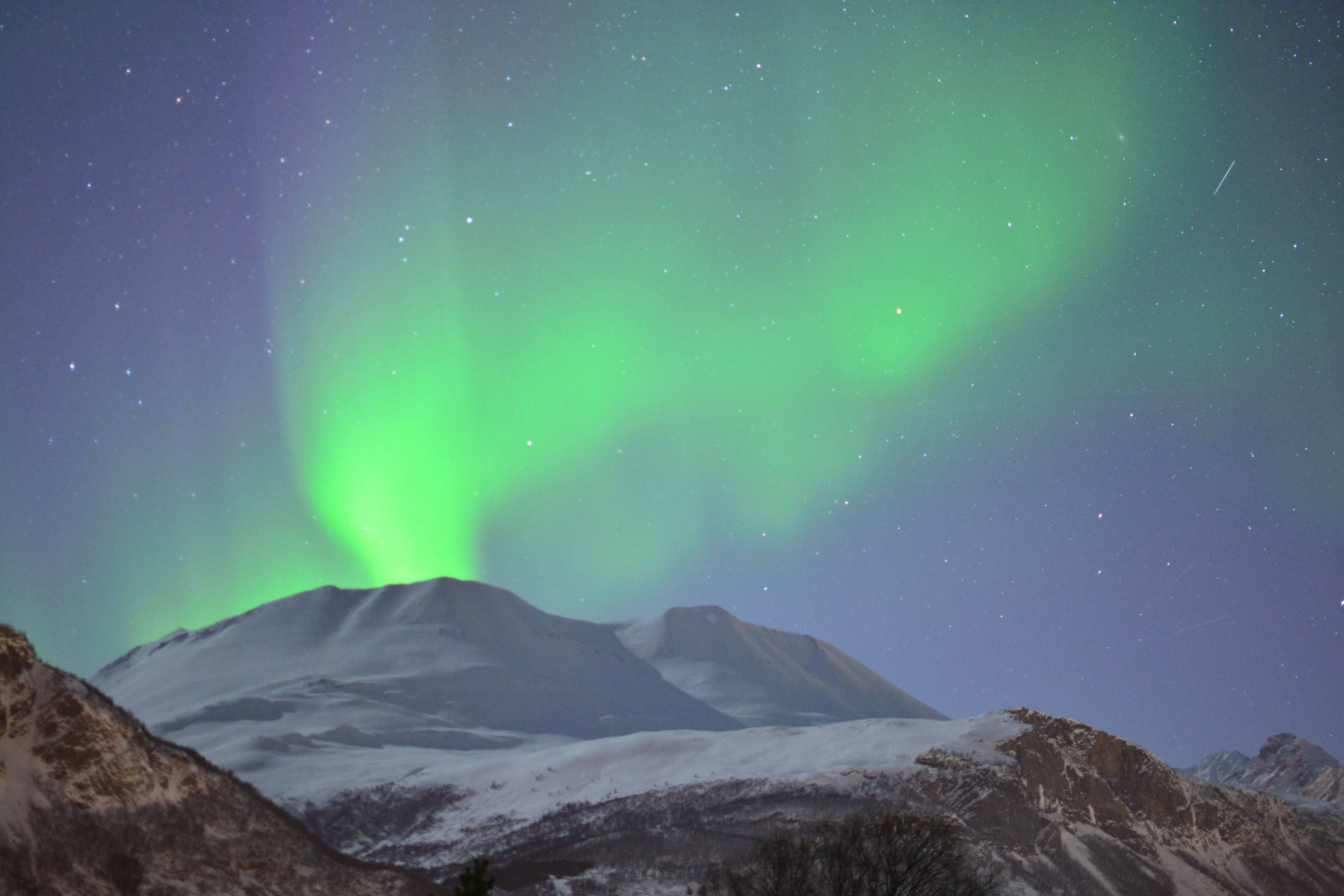 Nordlicht �ber dem Kavringtinden