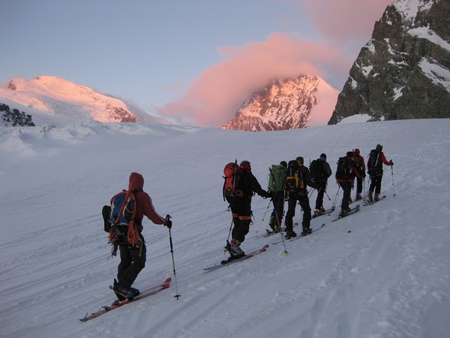 Morgenstimmung im Aufstieg
